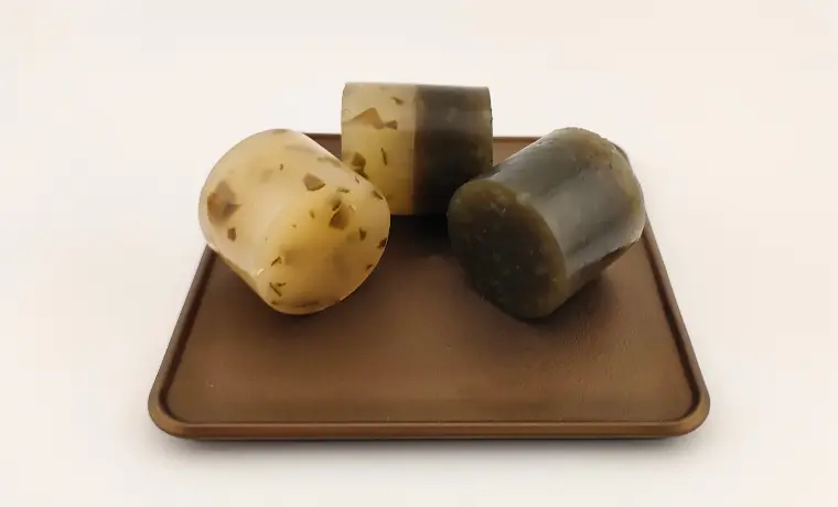 さくら羊羹とよもぎ羊羹